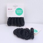 Telephone Wire Hair Tie Factory - OEM 5-Piece TPU