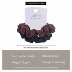 Hair Tie Factory - OEM 2-Piece Elastic Ice Silk