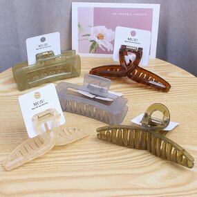 Jelly Hair Claw Factory - OEM Seamless 12.5cm