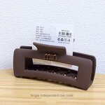 Claw Clip Factory - OEM Black Frosted Large Card