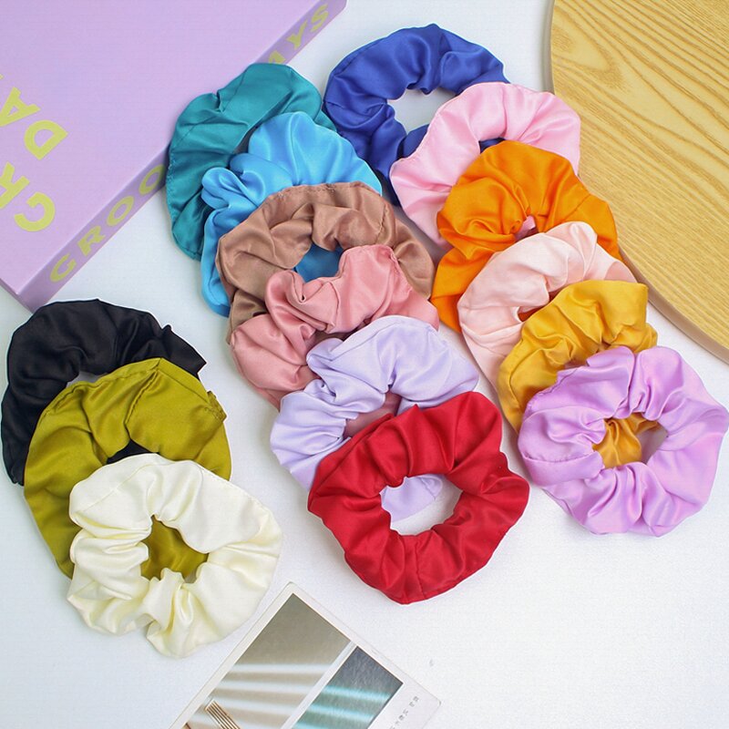 Scrunchie Factory - OEM Korean Pure Color Satin