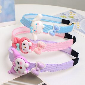 Children's Hairband Factory - OEM Cute Printed Lattice