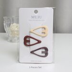 Hairpin Factory - OEM 3-Piece Fashionable Metal BB Clip