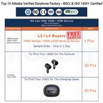 TWS Earphones Factory - OEM HE-008A V5.3 LED Display