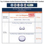 Ear Clip Earbuds Factory - OEM Laser Printing LOGO GL8