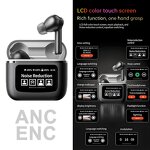 Touch Screen Earphones Factory - OEM YW09 LCD Full