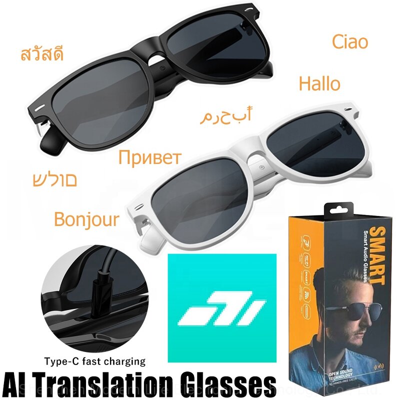 AI Translation Glasses Factory - OEM SG-23 Pro HiFi