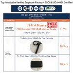 Business Earbuds Factory - OEM Logo Customization YYK-520