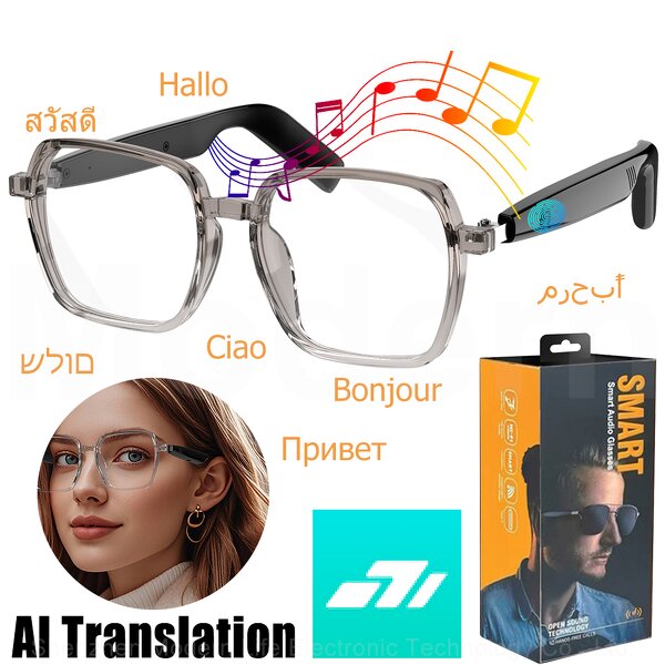 AI Translation Glasses Factory - OEM SG-22 Pro Anti-blue