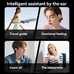 AI Translator Earphones Factory - OEM M127 Ultra-thin Ear