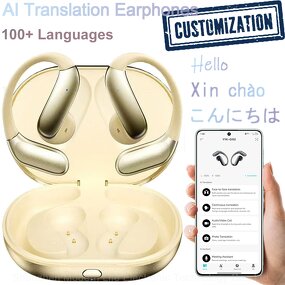 AI Translation Earbuds Factory - OEM YYK-Q102 Ear Hook