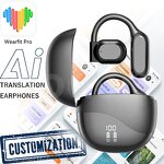 AI Translator Earphones Factory - OEM M62 Open Ear Hook