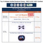 Touch Screen Earphones Factory - OEM Private Model LX-21