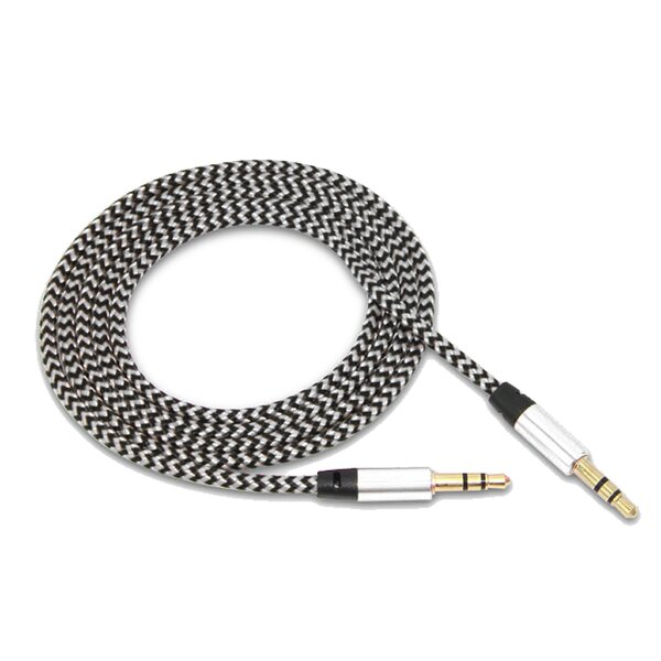 Headphone Cable Factory - OEM Nylon Braided 1m