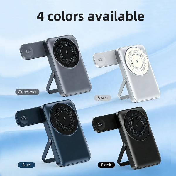 Wireless Power Bank Factory - OEM 3 in 1 Magnetic