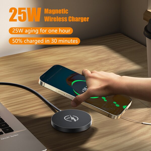 Wireless Charger Pad Factory - OEM 25W Fast Magnetic