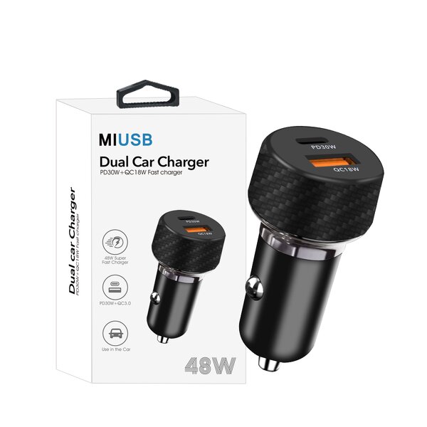Car Charger Factory - OEM New Portable PD QC 30W