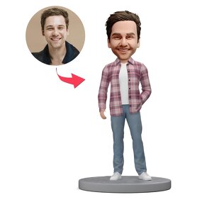 Bobbleheads Supplier - Handmade Custom Man Boyfriend Husband Bobblehead