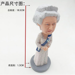 Bobbleheads Factory - Custom Elizabeth Standing Resin Doll Model