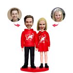 Bobbleheads Factory - Custom Couple Bobbleheads Parent Anniversary Gift