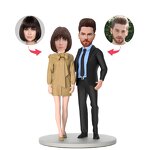 Bobbleheads Factory - Custom Couple Bobbleheads Parent Anniversary Gift
