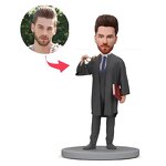 Bobbleheads Factory - Custom Lawyer Judge Figurine Personalized Gift