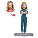 Bobbleheads Manufacturer - Custom Female Doctor Bobblehead Sculpt Yourself