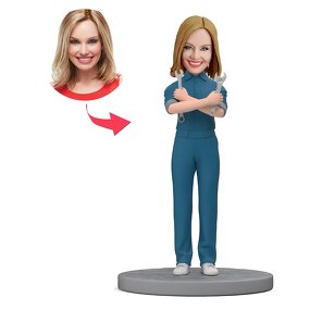 Bobbleheads Manufacturer - Custom Female Doctor Bobblehead Sculpt Yourself