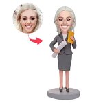 Bobbleheads Manufacturer - Custom Female Doctor Bobblehead Sculpt Yourself
