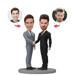 Bobbleheads Manufacturer - Fully Custom Couple Dolls Memorial Gift Set