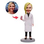 Bobbleheads Manufacturer - Custom Female Doctor Bobblehead Sculpt Yourself