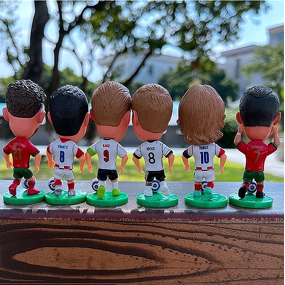 Action Figures Factory - Hot Selling Football Player 3D Models PVC Toys