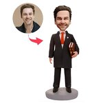 Bobbleheads Factory - Custom Lawyer Judge Figurine Personalized Gift