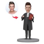 Bobbleheads Factory - Custom Lawyer Judge Figurine Personalized Gift