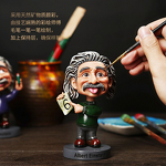 Bobbleheads Manufacturer - Custom Resin Einstein Standing Doll Model