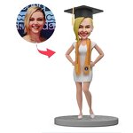 Bobbleheads Factory - Custom Graduation PhD Master Figurines Bobbleheads