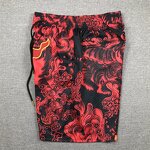 Basketball Shorts Factory - Hip-hop Loose Fit Printed Mesh Sweat-absorbent