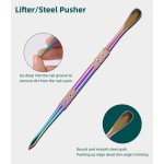 美甲套装工厂-代工5件指甲手推器套装