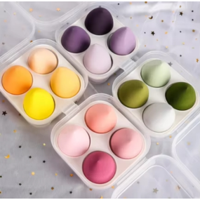 Makeup Sponge Set Supplier - Bulk 4pcs Blending Sponge Set