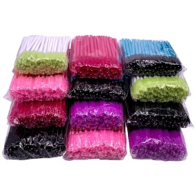 Eyelash Brush Manufacturer - Custom Pink Cleansing Brushes