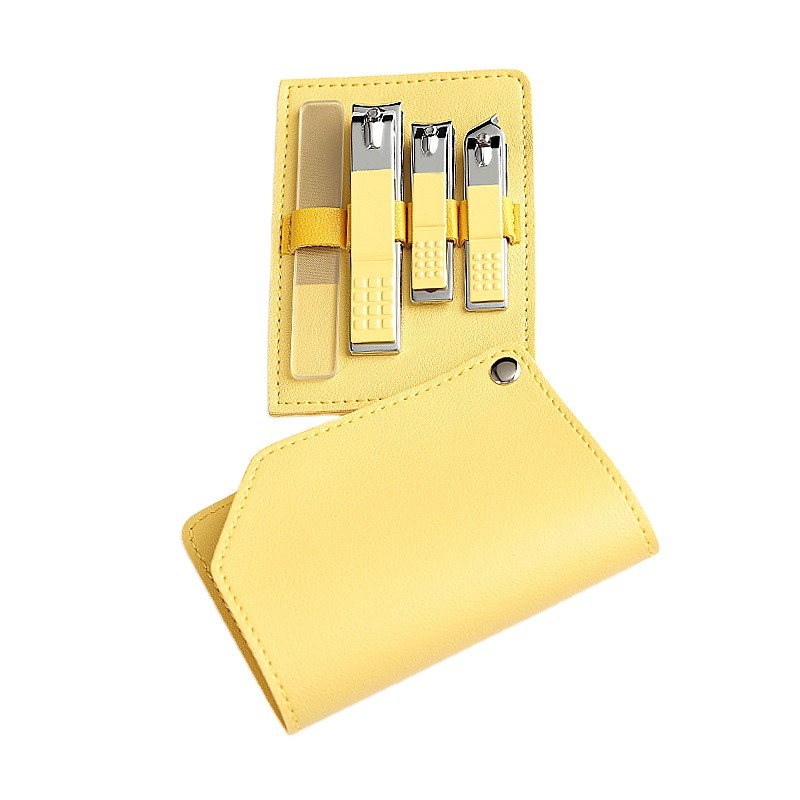 Nail Clipper Supplier - Bulk 4pcs Carbon Steel Black Clipper Set