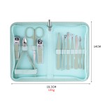 美甲工具包工厂-代工12件化妆品工具足疗套装