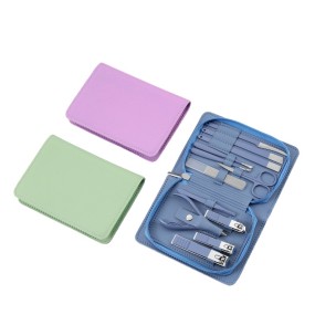 Manicure Set Manufacturer - Custom 10pcs Beauty Nail Care Tools