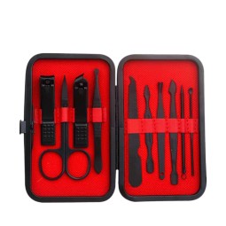 美甲套装生产商-可定制10合1指甲护理工具