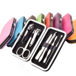 Nail Clipper Set Supplier - Bulk 7 in 1 With Leather Bag