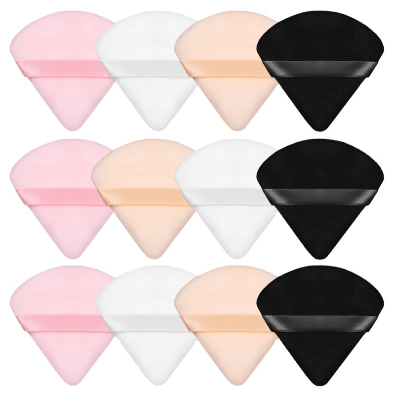 Makeup Puff Supplier - Bulk Triangle Foundation Powder Puff