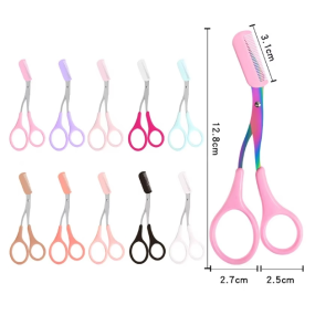 Hair Scissors Factory - OEM Stainless Steel With Comb Trimmer