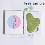 玉刮痧套装生产商-可定制天然绿玉套装
