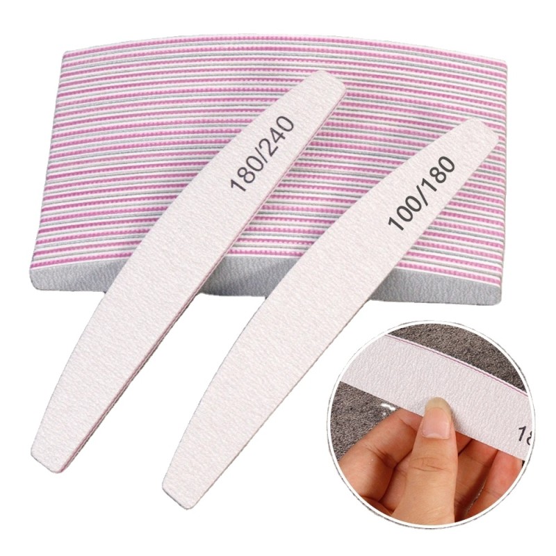 Nail File Supplier - Bulk Disposable Zebra Manicure File