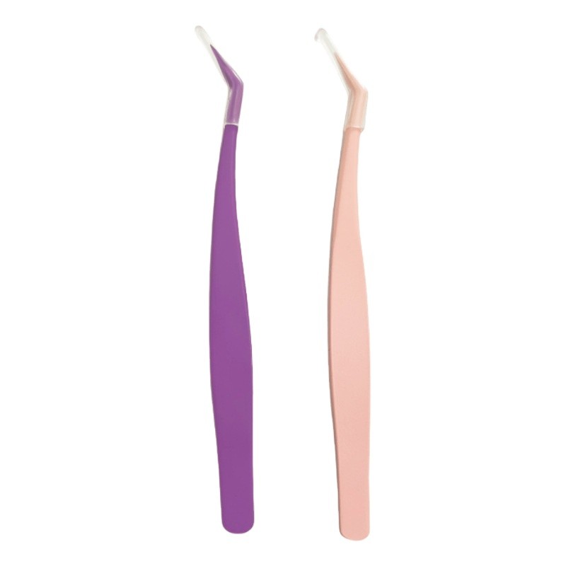 Eyelash Tweezers Factory - OEM Non Stick Straight Curved Tips